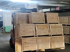 衡安無人值守稱重系統60臺自助終端機發往現場